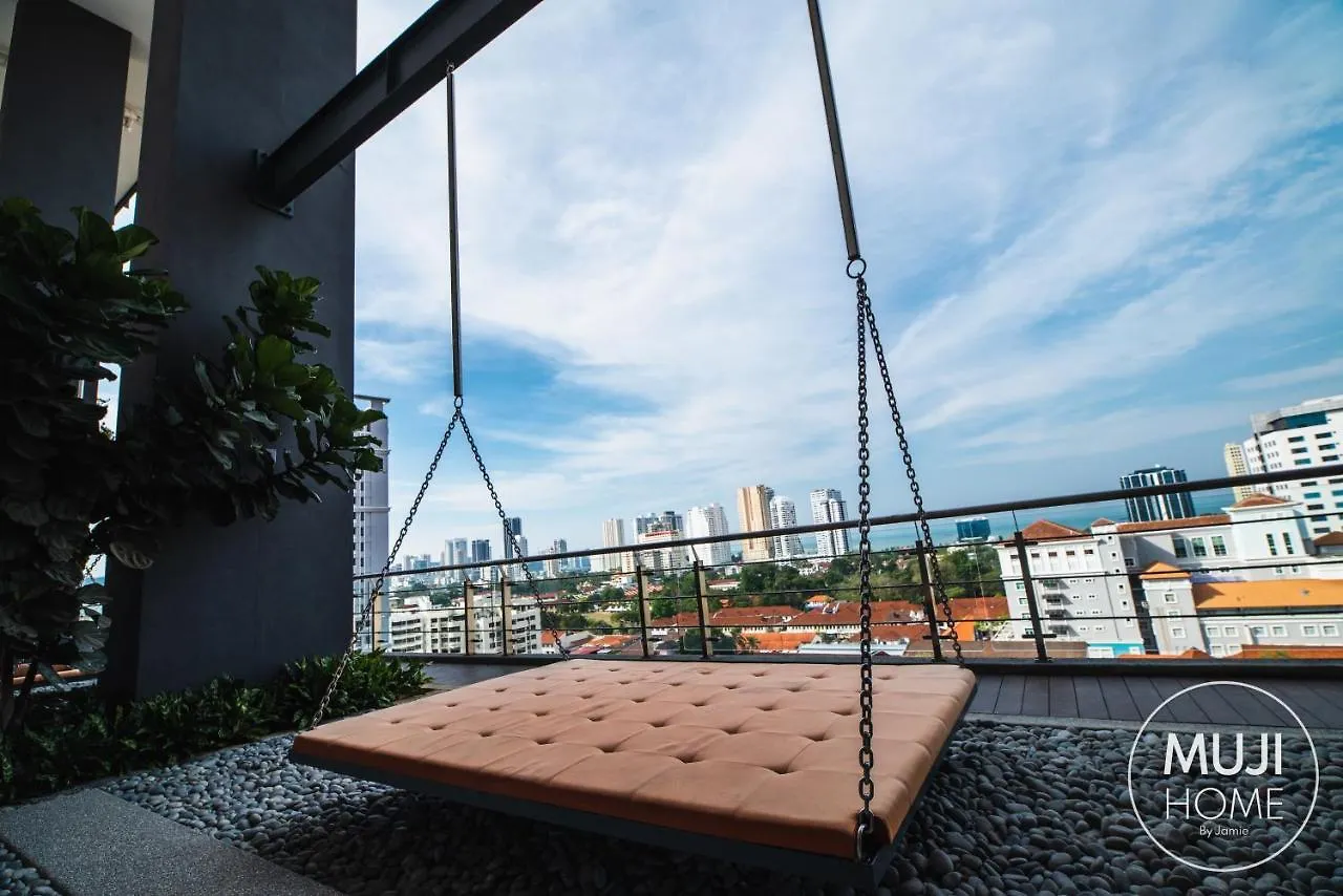 Muji X Tiffany - City And Hill View 3Br At 218 Tropicana Near Komtar Food Heaven With Netflix & Tv Box George Town Apartamento