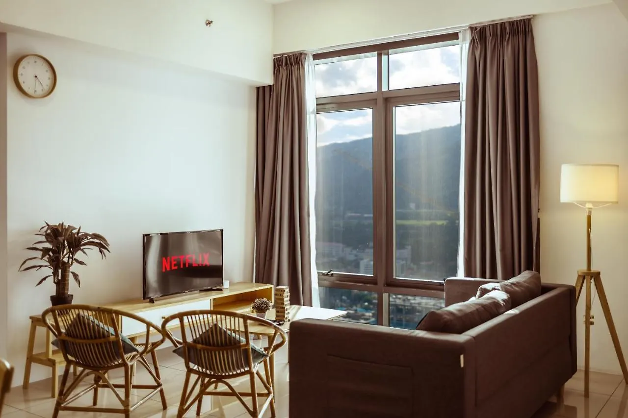 Muji X Tiffany - City And Hill View 3Br At 218 Tropicana Near Komtar Food Heaven With Netflix & Tv Box George Town 0*,